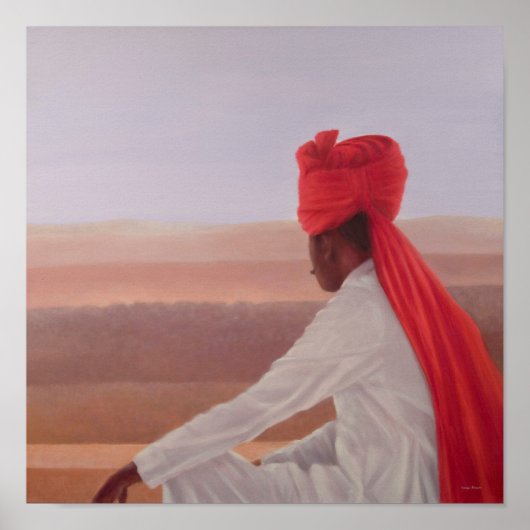 Palace Guard Jaipur Poster (Voorkant)