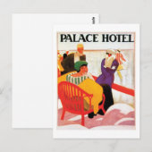 Palace Hotel Briefkaart (Voorkant / Achterkant)