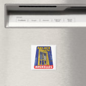 Palace Hotel Bruxelles Luggage Label Magneet (Insitu (Vaatwasser))