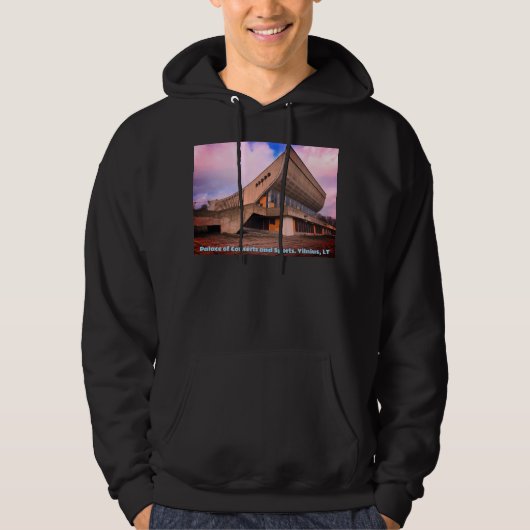 Palace of Concerts & Sports - Soviet Vilnius, LT Hoodie (Voorkant)