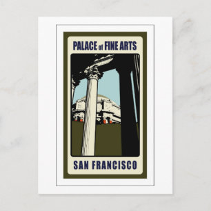 Palace of Fine Arts Briefkaart