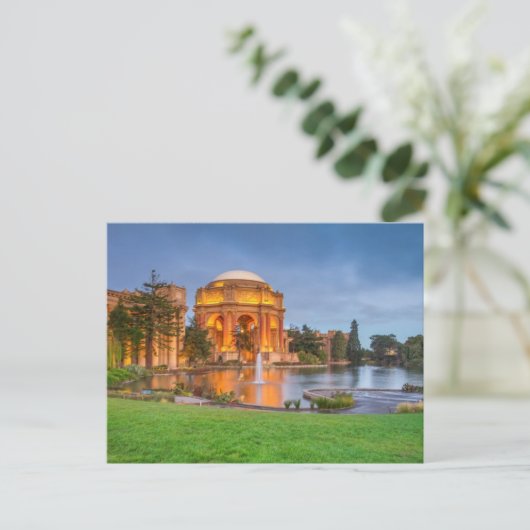 Palace of Fine Arts Briefkaart (Staand voorkant)