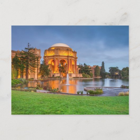 Palace of Fine Arts Briefkaart (Voorkant)