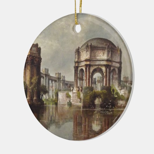 Palace of Fine Arts Lagoon  Keramisch Ornament (Links)