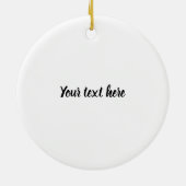 Palace of Fine Arts Lagoon  Keramisch Ornament (Achterkant)