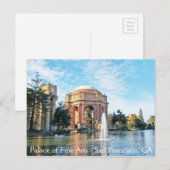 Palace of Fine Arts - San Francisco Briefkaart (Voorkant / Achterkant)