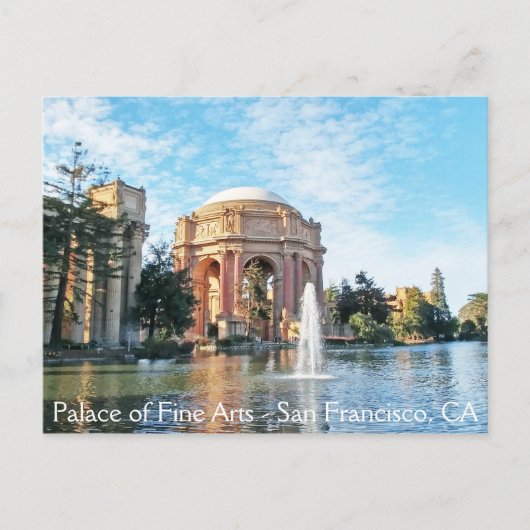 Palace of Fine Arts - San Francisco Briefkaart (Voorkant)