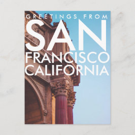Palace of Fine Arts, San Francisco, Californië Briefkaart