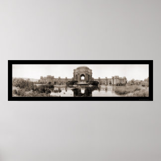 Palace of Fine Arts SF Foto 1919 Poster