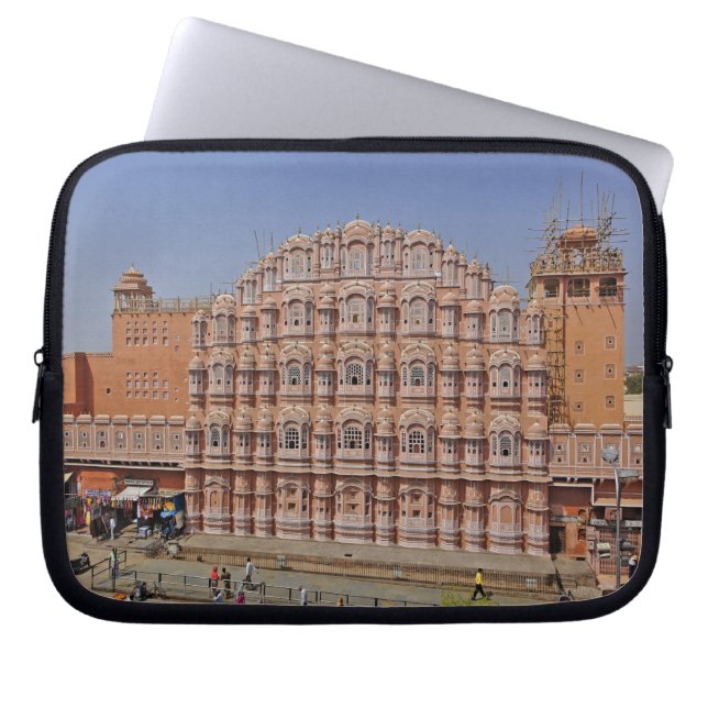 Palace of the Winds (Hawa Mahal), Jaipur, India, Laptop Sleeve (Voorkant)