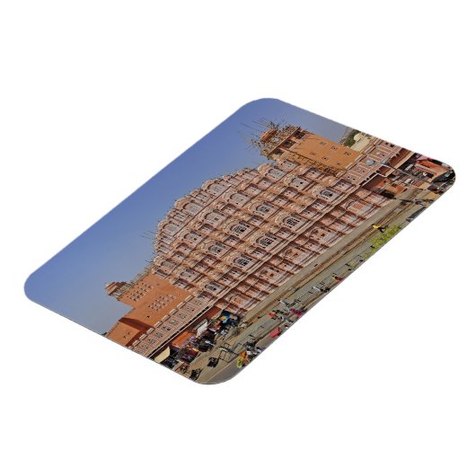 Palace of the Winds (Hawa Mahal), Jaipur, India, Magneet (Linkerzijde)