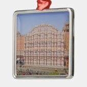 Palace of the Winds (Hawa Mahal), Jaipur, India, Metalen Ornament (Links)