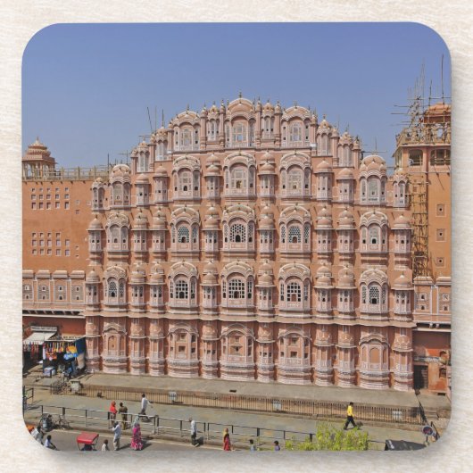 Palace of the Winds (Hawa Mahal), Jaipur, India, Onderzetter (Voorkant)