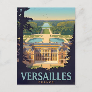 Palace of Versailles Ansichtkaart – Historisch Fra Briefkaart