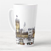 Palace of Westminster & Big Ben: London Fractal  Latte Mok (Linkerhoek)