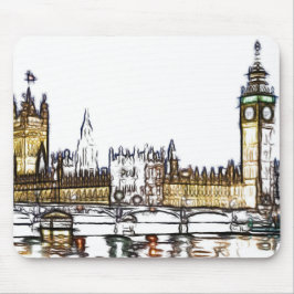Palace of Westminster & Big Ben: London Fractal  Muismat