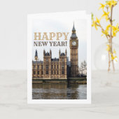 Palace of Westminster River Uitzicht, Londen, Enge Kaart (Gele Bloem)