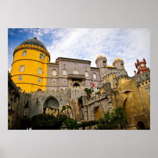 Palace Pena, Sintra, Portugal Poster (Voorkant)
