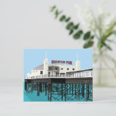 Palace Pier Brighton Briefkaart (Staand voorkant)
