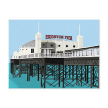 Palace Pier Brighton Briefkaart