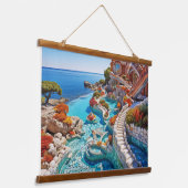 Palace Pool Hangend Wandkleed (Gebogen)