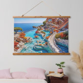 Palace Pool Hangend Wandkleed (Slaapkamer)