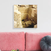 Palace-ruïne Canvas Afdruk (Insitu (Woonkamer))