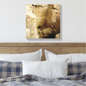 Palace-ruïne Canvas Afdruk (Insitu (Slaapkamer))