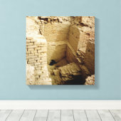 Palace-ruïne Canvas Afdruk (Insitu (Houten vloer))