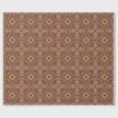 Palace Scroll Floral Wrapping Paper Cadeaupapier (Vlak)
