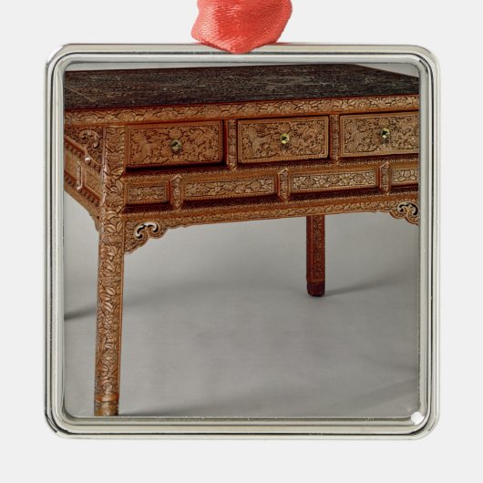 Palace-tafel, Ming-dynastie, Hsuan de Periode Metalen Ornament (Voorkant)