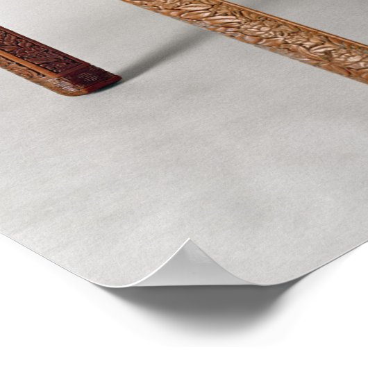 Palace-tafel, Ming-dynastie, Hsuan de Periode Poster (Hoek)