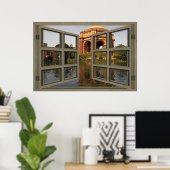 Palace van fijne kunsten door een open Poster van  (Thuiskantoor)