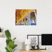 Palace van Versailles foto illustratie. Poster (Thuiskantoor)