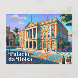 Palácio da Bolsa Portugal Briefkaart