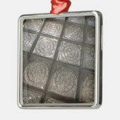 Palacio de Communicaciones, glazen vloeren Metalen Ornament (Links)