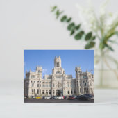 Palacio de Comunicaciones in Madrid Briefkaart (Staand voorkant)