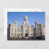 Palacio de Comunicaciones in Madrid Briefkaart (Voorkant / Achterkant)
