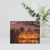 "Palacio de Cristal" Briefkaart (Staand voorkant)