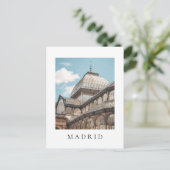 Palacio de Cristal del Retiro, Madrid  Briefkaart (Staand voorkant)