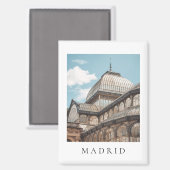 Palacio de Cristal del Retiro, Madrid  Magneet (Voorkant / Achterkant)
