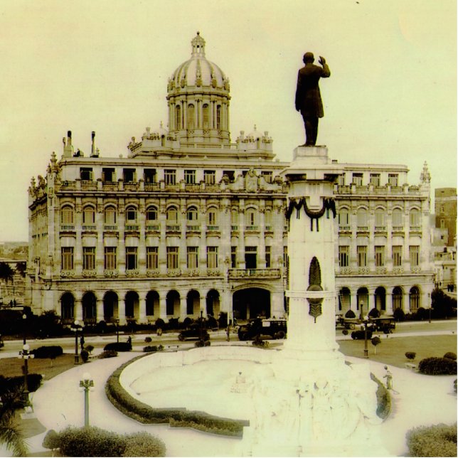 Palacio de Havana Scuplture Staand Fotobeeldje (Voorkant)
