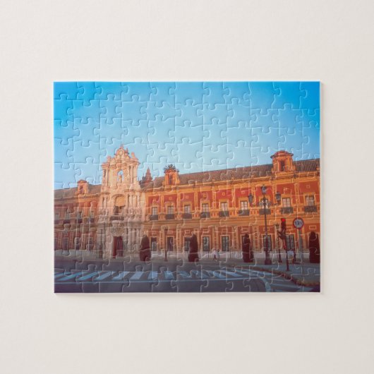 Palacio de Telmo in Sevilla, Spanje zetel van Legpuzzel (Horizontaal)