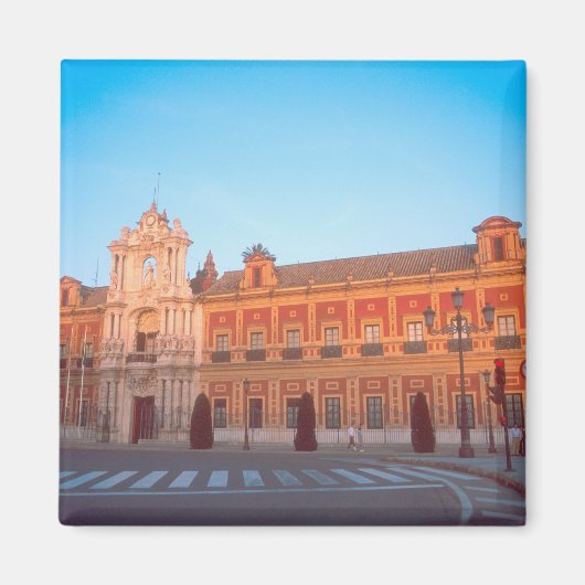 Palacio de Telmo in Sevilla, Spanje zetel van Magneet (Voorkant)