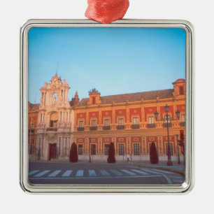 Palacio de Telmo in Sevilla, Spanje, zetel van Metalen Ornament