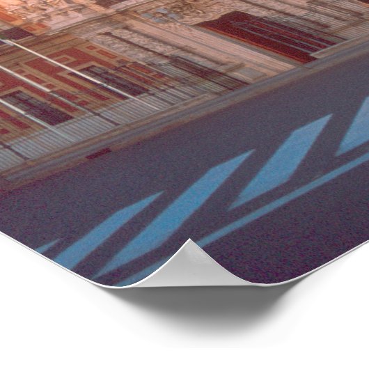 Palacio de Telmo in Sevilla, Spanje, zetel van Poster (Hoek)