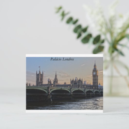  Palácio Londres  Briefkaart (Staand voorkant)