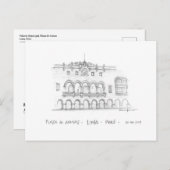 Palacio Municipal, Lima, Perú Briefkaart (Voorkant / Achterkant)