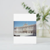 Palacio Real, Madrid Briefkaart (Staand voorkant)