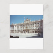 Palacio Real, Madrid Briefkaart (Voorkant)
